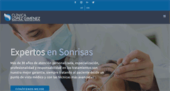 Desktop Screenshot of clinicalopezgimenez.com